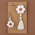 thumbnail image 2 of S 5020 Llaveros de tapiz nórdico pequeño, tejido a mano, accesorios para fotografía de habitación, colgante de pared, 2 uds., 2 of 5