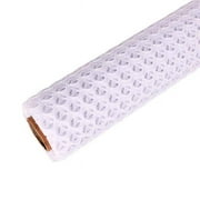 Panda Superstore Circle Net Flower Wedding Flower Art DIY Craft Wrapping Paper Supplies, White