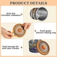 thumbnail image 5 of Food Storage Can - Keep Coffee Tea Flour & More Fresh - Ideal for Cereal Nuts & Pet Food Cat From Violet900ml, 5 of 9