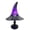 D, variant on 2026 Witch Hat Lamp,Stained Glass Resin Wizard Hat Light Gothic Table Lamp Spooky Decorative Standing Lights Gifts Home Decorations for Halloween,Bedroom,11.81 Inch