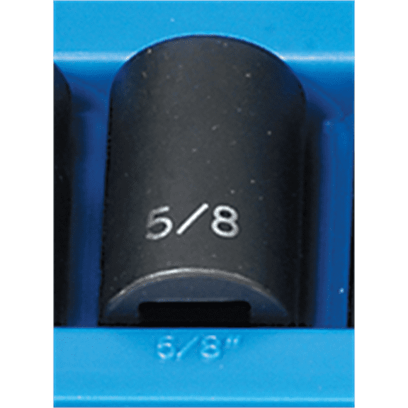 Grey Pneumatic 1/2" Drive x 5/8" Standard - 12 Point Socket