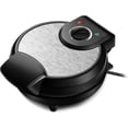 thumbnail image 3 of Compact waffle maker for dough with temperature control and mechanism 1200W nonstick pan, 3 of 5