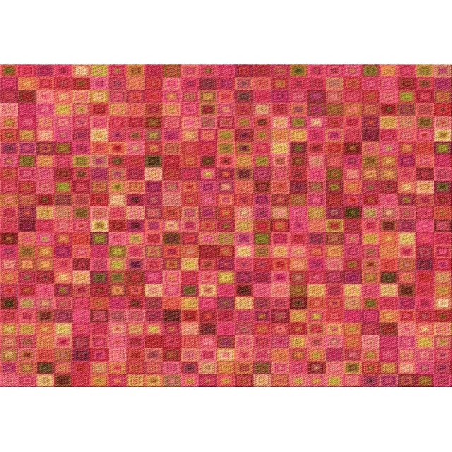Ahgly Company Tapis Rectangulaire d'Intérieur Lavable en Machine Orange Vif Transitionnel, 7 Pieds x 9 Pieds