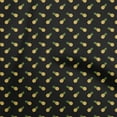 thumbnail image 1 of oneOone Polyester Spandex Black Fabric Coffeeinated & Vaccinated Sewing Craft Projects Fabric Prints By Yard 56 Inch Wide, 1 of 4