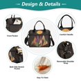 thumbnail image 3 of FORMRS Insulated Lunch Bag for Work School Unisex Large Capacity Cooler with Shoulder Strap, Abstract Mountain, 3 of 6