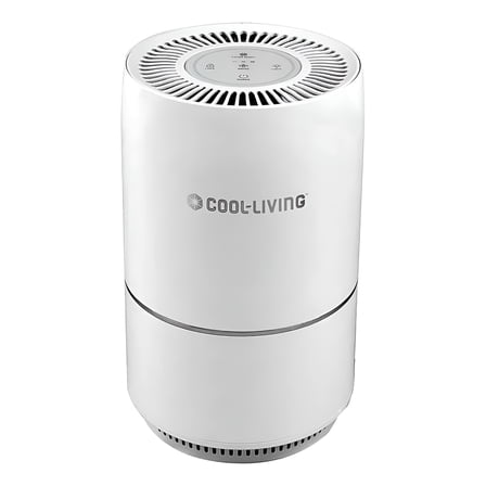 Cool-Living True HEPA 4 Step Air Purifier with Built-In Ionizer and Light Sensor