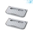 thumbnail image 4 of CIMAXIC 2pcs Foldable Hanging Shoes Rack Hangers Simple Sticky Useful Wall Mounted Shoes Holder Slippers Storage Organizer for Home (Grey),11.02"X5.51"X0.79", 4 of 5