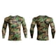 thumbnail image 4 of Eigraketly Camisa delgada deportiva de manga larga de estilo informal de diseño Simple para hombre, camisetas estampadas de poliéster con cuello Uniforme atlético Verde L Eigraketly OD028984-15, 4 of 6