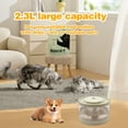 thumbnail image 5 of EVNELE Cat Water Fountain 81oz/2.3L, Automatic Pet Water Dispenser for Cats & Small Dogs, Ultra Quiet Pump, Detachable Tank, BPA-Free, Easy to Clean, Gifts for Christmas & Pet Lovers, Beige, 5 of 6