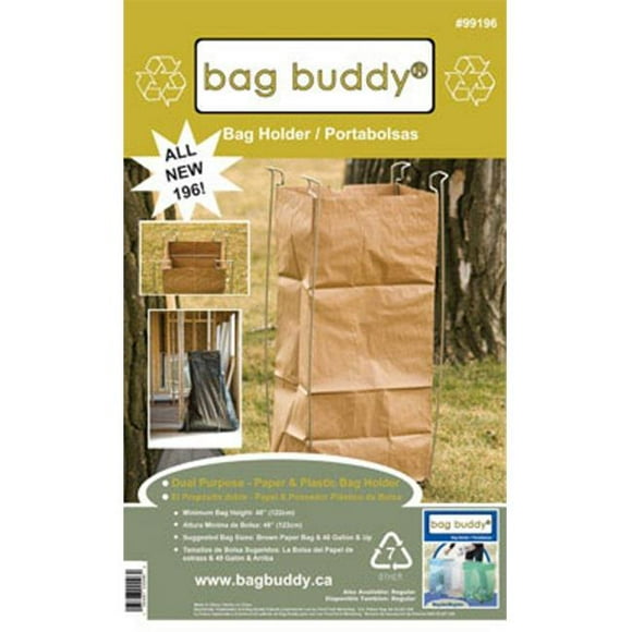 Bag Buddy BB99196P Multi-Purpose Bag Holder -X-Large Contractor&#44; 45 to 55 Gallon Size