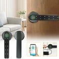 thumbnail image 3 of Up to 70% off! Anckoeil Small Appliances Smart Fingerprint Door Lock Wooden Door Keyboard Keyless Fingerprint Lock Handle, 3 of 4
