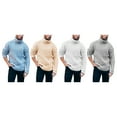 thumbnail image 3 of ZheElen Soft Comfortable Winter Warm Thick Woolen Sweaters For Men Multiple Colors Available Breathable yellow, 3 of 6