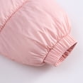 thumbnail image 5 of Winter Coats for Toddler Girls,Pink Winter Down Jacket,Kids Baby Girls Padded Light Puffer Zipper Jacket Outerwear Infant for 1-6T, 5 of 6