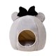 thumbnail image 2 of Linda cama para gatos para gatos de interior, acogedora casa para s, cueva para s, tienda para perros, perrera semi Gris Yuyangstore cama de gato de peluche, 2 of 8