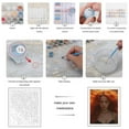 thumbnail image 3 of Paint by Numbers Kit for Adults, Bright Orange Hair Beauty Portrait Paint by Numbers, Easy Paint by Numbers Kit for Adults Beginner, DIY Adult Paint by Number Kits on Canvas, Home Decor 12x16in, 3 of 7