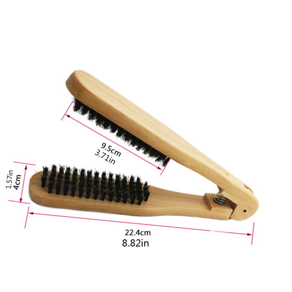 Hair Straightening Brush Wooden Hair Straightener Home Hairdressing Hair Styling Accessories Hair Straightening Brush Wooden Hair Straightener Home Hairdressing Hair Styling Accessories