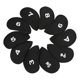 thumbnail image 5 of 10 fundas para cabezas de hierro de golf, de neopreno, profesionales, para exteriores. Negro, 5 of 9