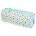 thumbnail image 1 of 1 Pc Bolsa de Maquillaje Pequeña y Duradera para Mujeres, Acolchada, Ideal para Vacaciones, Viajes y Gimnasio, Color Azul y Amarillo, Algodón, 1 of 3