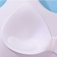 thumbnail image 6 of Ayfxijin Bras for Women,Women's Everyday Bras Solid Wide Shoulder Strap Lifting Breathable Back Underwear Daily Bra, 6 of 9