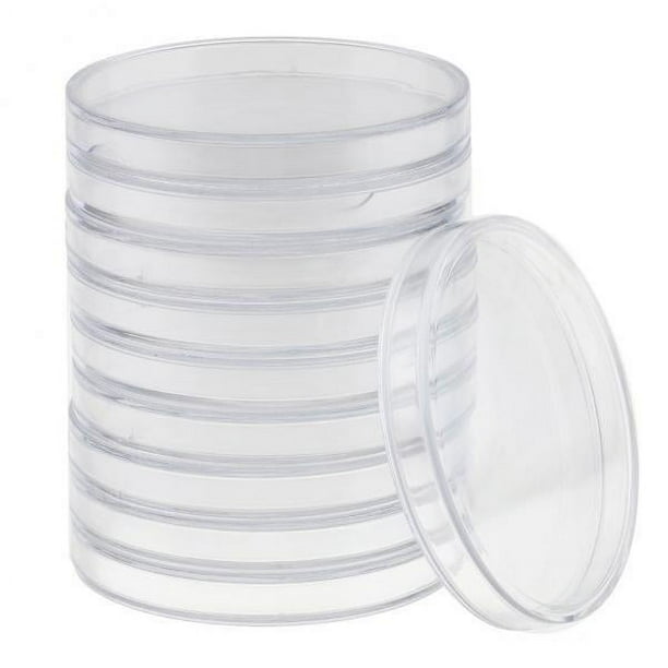 4x10 Piezas De Cápsulas Para Monedas Transparentes, Soportes Para Contenedores, Regalo Para Coleccionistas, 65mm