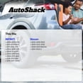 thumbnail image 2 of AutoShack Rear Brake Rotors for Nissan, Maxima 2009-2014, 2016-2023, FWD V6 3.5L - Coated Drilled & Slotted - Silver Matte Finish - TurboGuard - 12.11" (307.7 mm), 5-Lug, 2 of 4