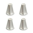 thumbnail image 1 of Saftron Polymer 6 Inch Pool Handrails and Ladders Surface Mounting Base (4 Pack), 1 of 5