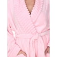 thumbnail image 6 of White Mark Women's and Women's Plus Super Soft Lounge Robe, 6 of 8