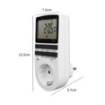 thumbnail image 5 of Electronic Digital Timer Switch EU US BR Plug Kitchen Timer Outlet 230V Programmable Timing Socket British regulatory, 5 of 5