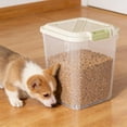 thumbnail image 5 of Large Capacity Pet Food Storage Container Designed for Dog Food with Rolling Wheels for Convenient Mobility Ideal for All Dog Breeds, 5 of 5
