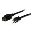 thumbnail image 2 of Startech 8 ft Computer Power Cord - NEMA 5-15P to IEC 320 C19 - 8ft - NEMA 5-15P - IEC 60320 C19 125V AC - 15A - Black, 2 of 4