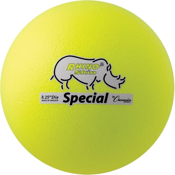 Champion Sports Rhino Skin Special Ball (Neon Yellow)
