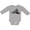 AC-Heather Grey, variant on Snowmobile Gift Ideas Boys or Girls Long Sleeve Baby Bodysuit