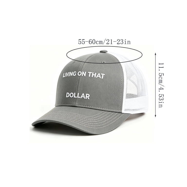 Trucker Hat Adjustable Snapback Mesh Back Baseball Cap Mesh Trucker Hat | Adjustable Snapback | Kimes Ranch main image 3