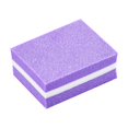 thumbnail image 3 of mmirethe 10Pcs Mini Sponge Nail File Double Side Nail Buffer Block Portable Polishing Manicure Tool purple, 3 of 6
