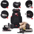 thumbnail image 2 of Mochila de senderismo y camping HongXingHai impermeable 100L/70L, 2 of 9