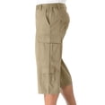 thumbnail image 5 of KingSize Men's Big & Tall 17" Side Elastic Cargo Shorts, 5 of 6