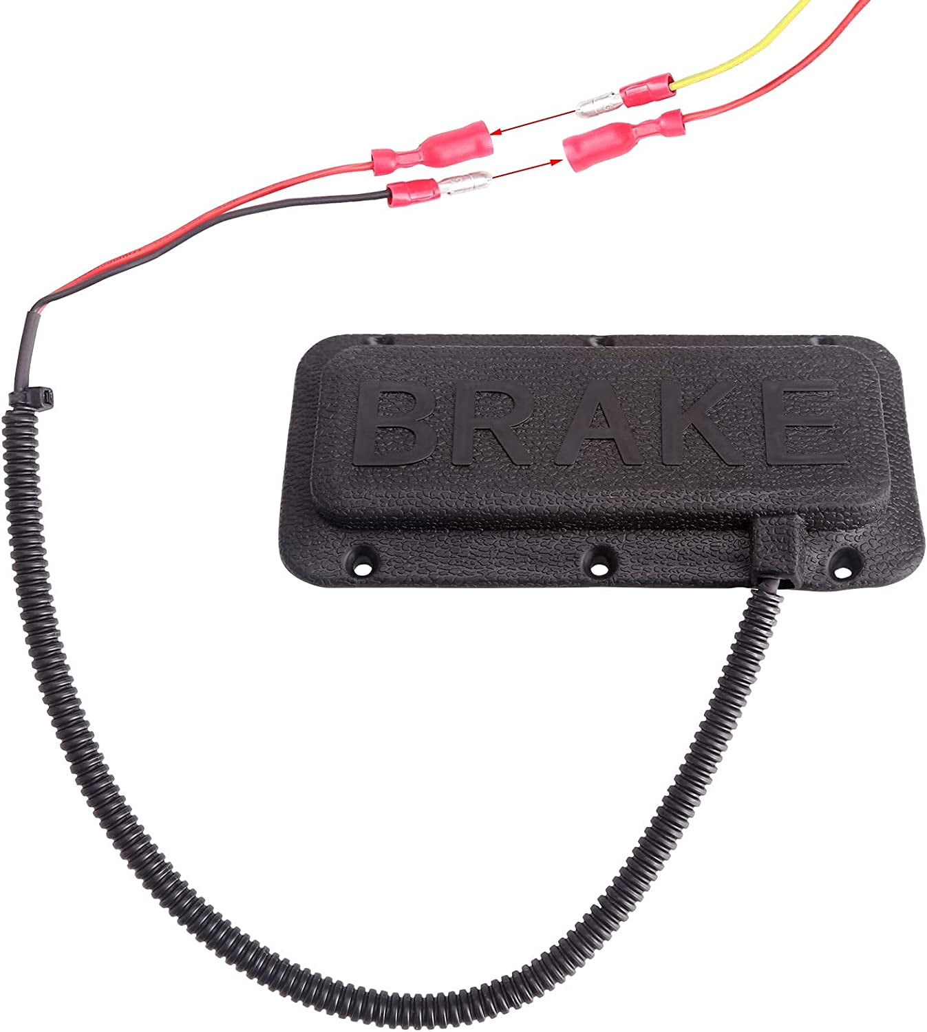 10L0L Golf Cart Turn Signal Kit with Horn Brake Hazard Blinker Light Switch  for Yamaha EZGO Club Car,9-pin Plug Wiring Harness (Must Input 12 Volts) 