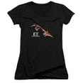 thumbnail image 1 of Et Poster Junior Women's T-Shirt V-Neck Black, 1 of 1