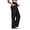 Black, variant on SOMER Womens Yoga Sweatpants Wide Leg Lounge Pajamas Pants Drawstring Workout Comfy Joggers Pants with Pockets