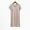 Khaki, variant on Sakmal Moomoo Dresses for Women Blue Long Cotton Lightweight Mumu Dress Short Sleeve Plain Nightgowns for Women