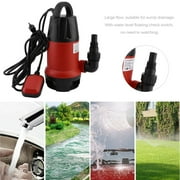 Heavy Duty 1100W Submersible Sump Pump With 25 FT Cord 1.5HP 3700GPH Water Sub Pump Electric Empty Pool Pond Pump