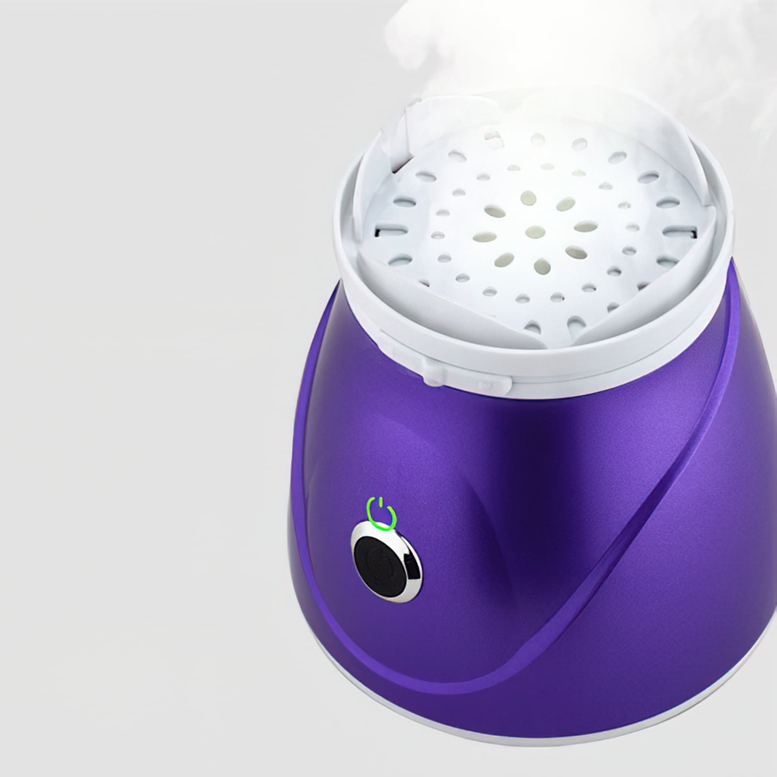 Hinzonek Facial Steamer, 110V Facial Spa Pores Steam Skin Clean Sauna Beauty Face Mist Thermal Steamer Beauty Instrument (Purple)