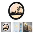 thumbnail image 3 of Lámpara de pared LED, lámpara decorativa blanca cálida de estilo nórdico para dormitorio, baño, Zulema Lámpara de pared creativa, 3 of 6