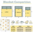 thumbnail image 3 of Egg Blanket Gifts for Egg Lover 40 x 50 Inch for Kid,food Fannel Fleece Throw Blanket Super Soft Throws Blanket for Bed Couch Sofa, 3 of 6