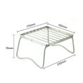 thumbnail image 3 of Gril Barbecue Portable en Acier Inoxydable Mini Gril Pliant Gril d'Extérieur, 3 of 8