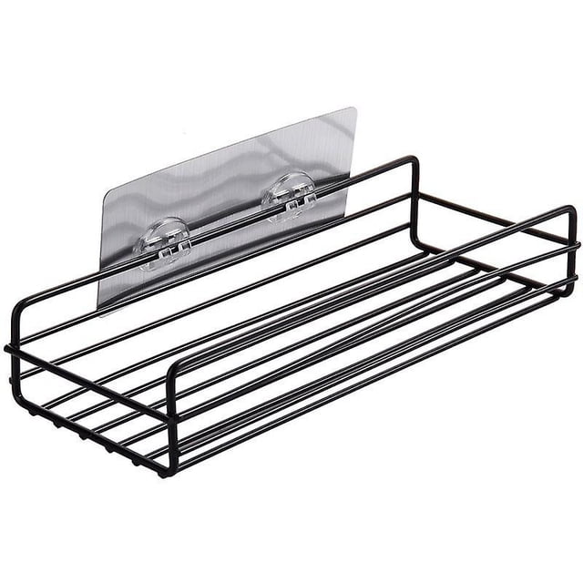 Cesta de ducha adhesiva TANGJMXG estante de ducha montado en la pared acero inoxidable a prueba de óxido 2 unidades