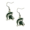 NCAA Michigan State Spartans Sports Team Logo Dangle Earring Set