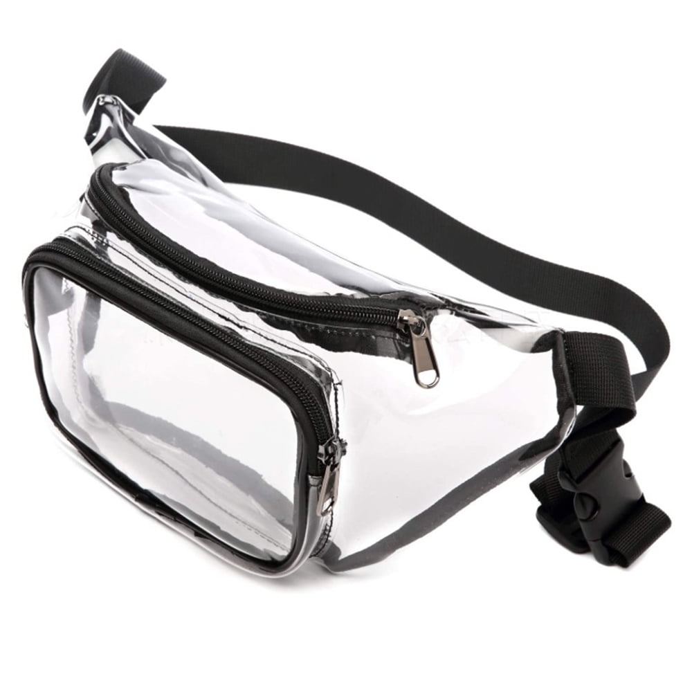 Clear Fanny Pack, Clear Bag Waterproof With Adjustable Strap Stadium