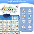 thumbnail image 5 of Toddler Learning Toys Electronic Alphabet Poster , Alphabet ABC Wall Chart for Toddlers, Baby Learning Toys with Music Various Patterns for 3-6Y, Blue(Bilingual ), 5 of 9