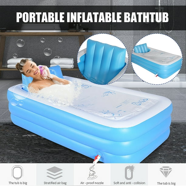 Outerdo Inflatable Bath Tub, Portable Bathtub Spa